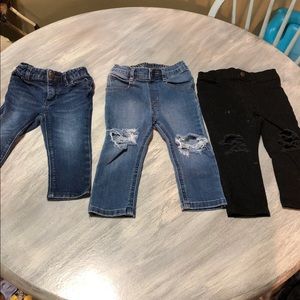 Baby girls jeans